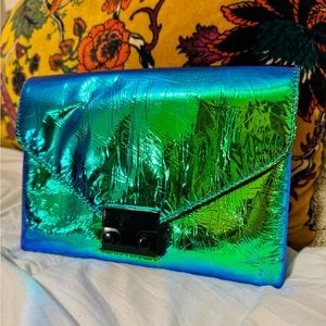 Loeffler Randall Clutch, EUC, perfect for Holiday Party!!